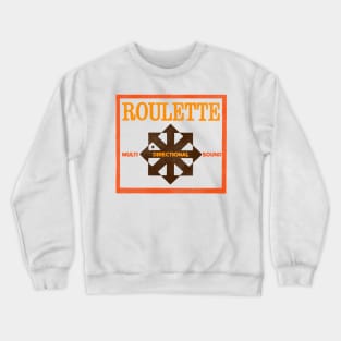 ROULETTE RECORDS // Defunct Music Label Crewneck Sweatshirt